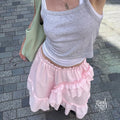 Lynlee Asymmetric Ruffle Maxi Skirt [KS5UKPV5]