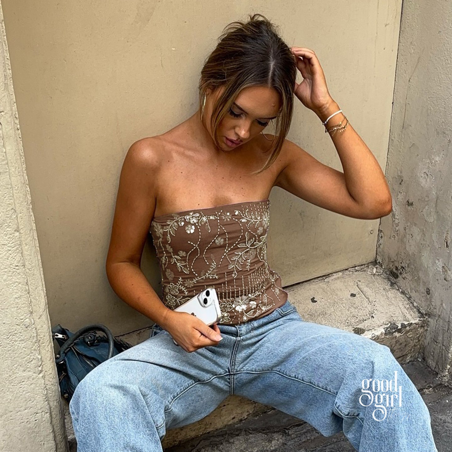 Lynn Sequin Tube Top [87JZ91EK]