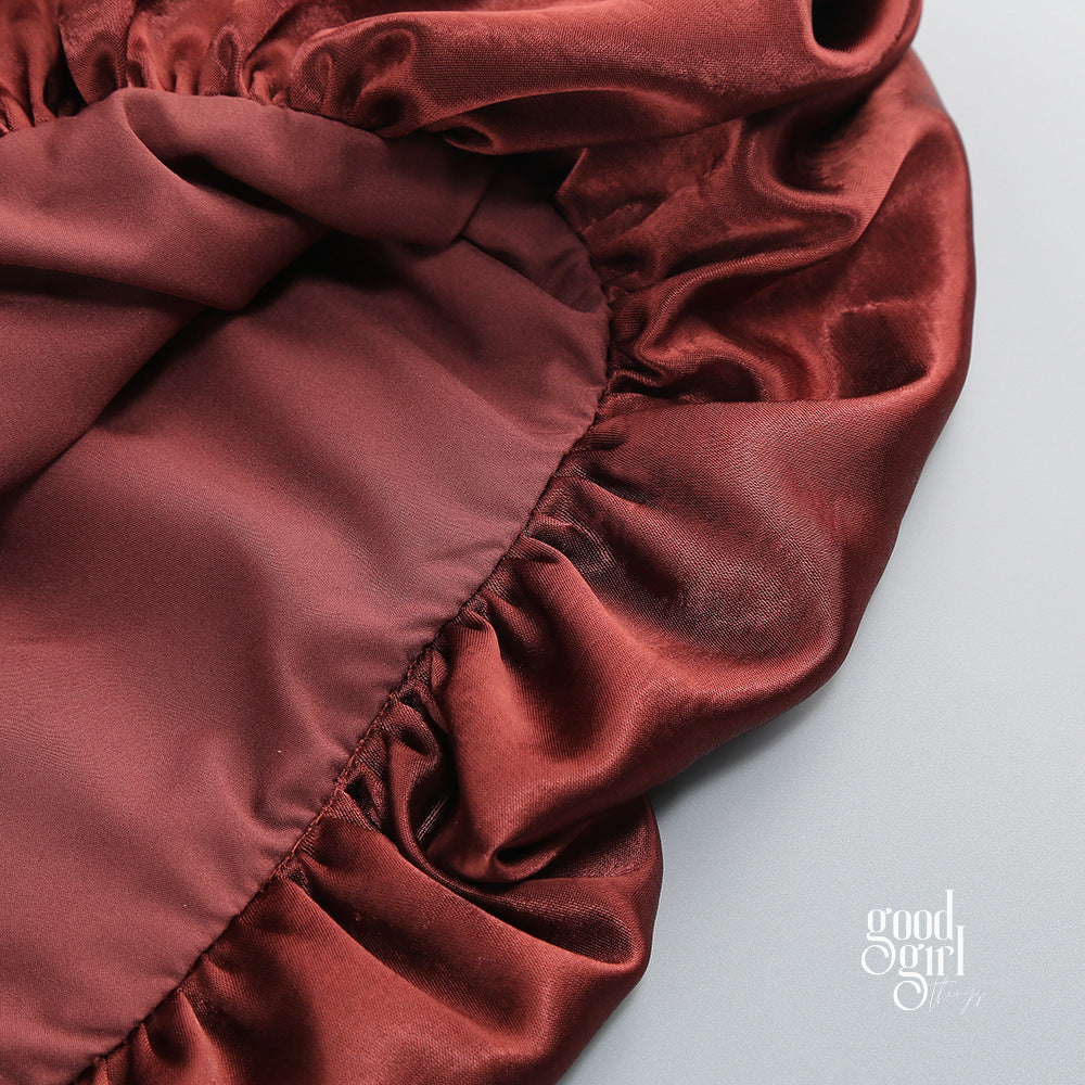 Maebel Strapless Sequin Mini Dress [PQR74O2P]