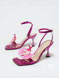 Malana Blossom Strap Heels [26VW1WTW]