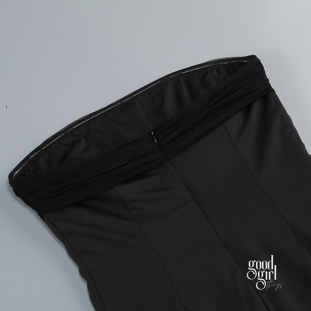 Mariana Mesh Tube Skirt Set [11HNR74C]