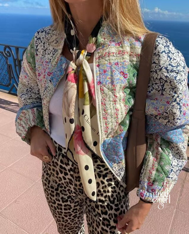 Markayla Reversible Floral Jacket [ORPQAJXO]