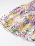 Marlei Floral Knotted Mini Dress [EJ9I3HA5]