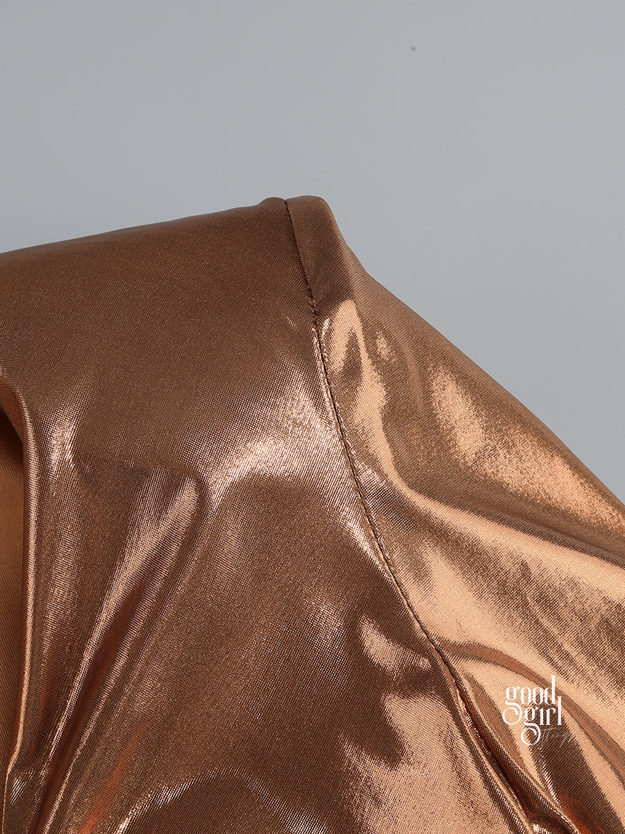 Marlene V-Neck Bodycon Midi [I8GPL6PC]