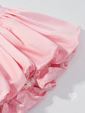 Mecca Bow Halter Mini Dress [5ME90OZE]