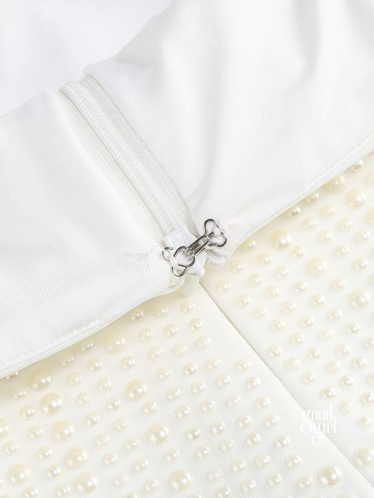 Melanie Embellished Cut-Out Mini Dress [5JV51L3U]