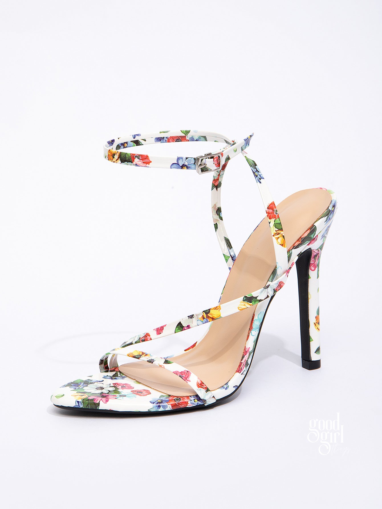 Melony Printed Stiletto Sandals [WKN8YFUP]