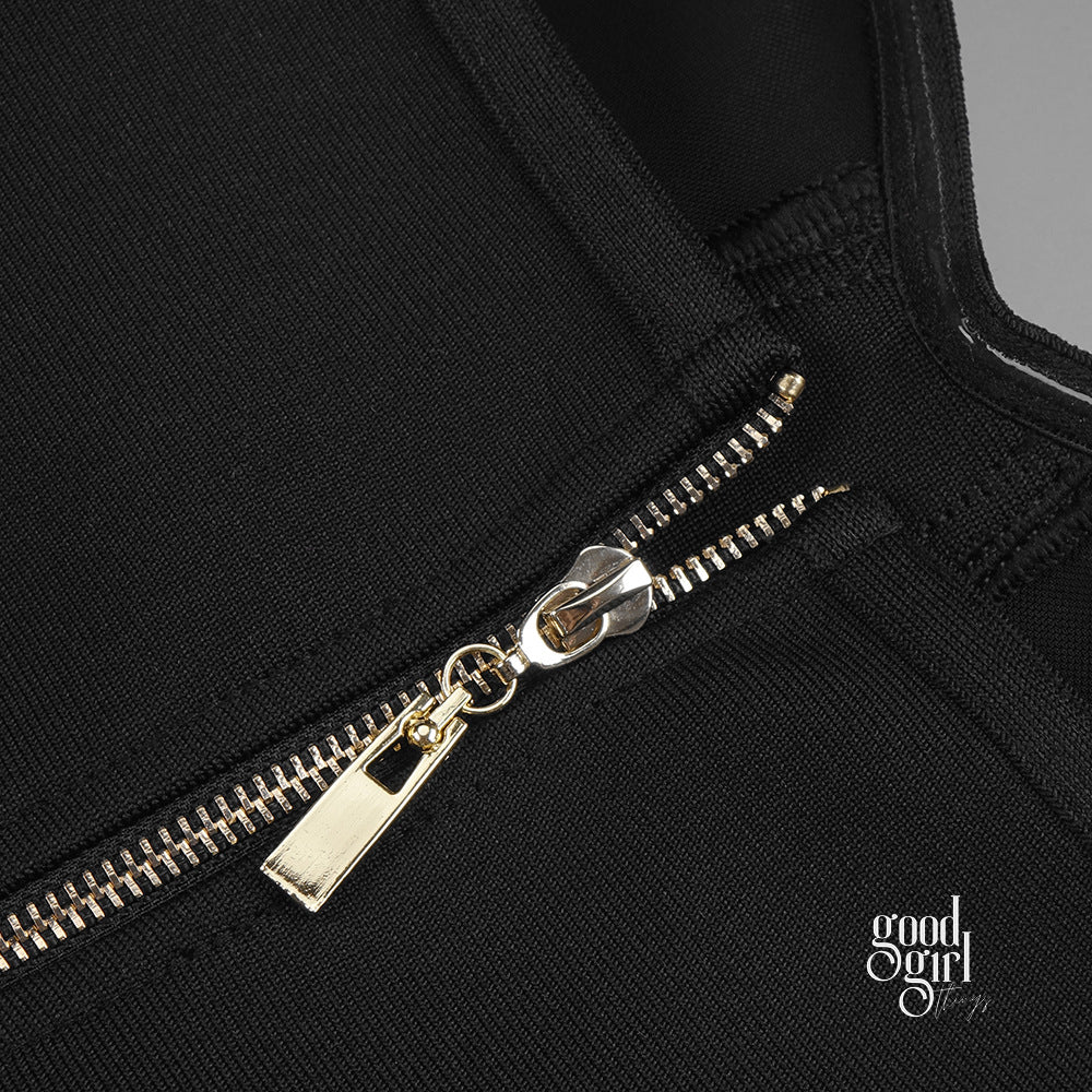 Milan Halter Embellished Mini Dress [JKQ52IZS]