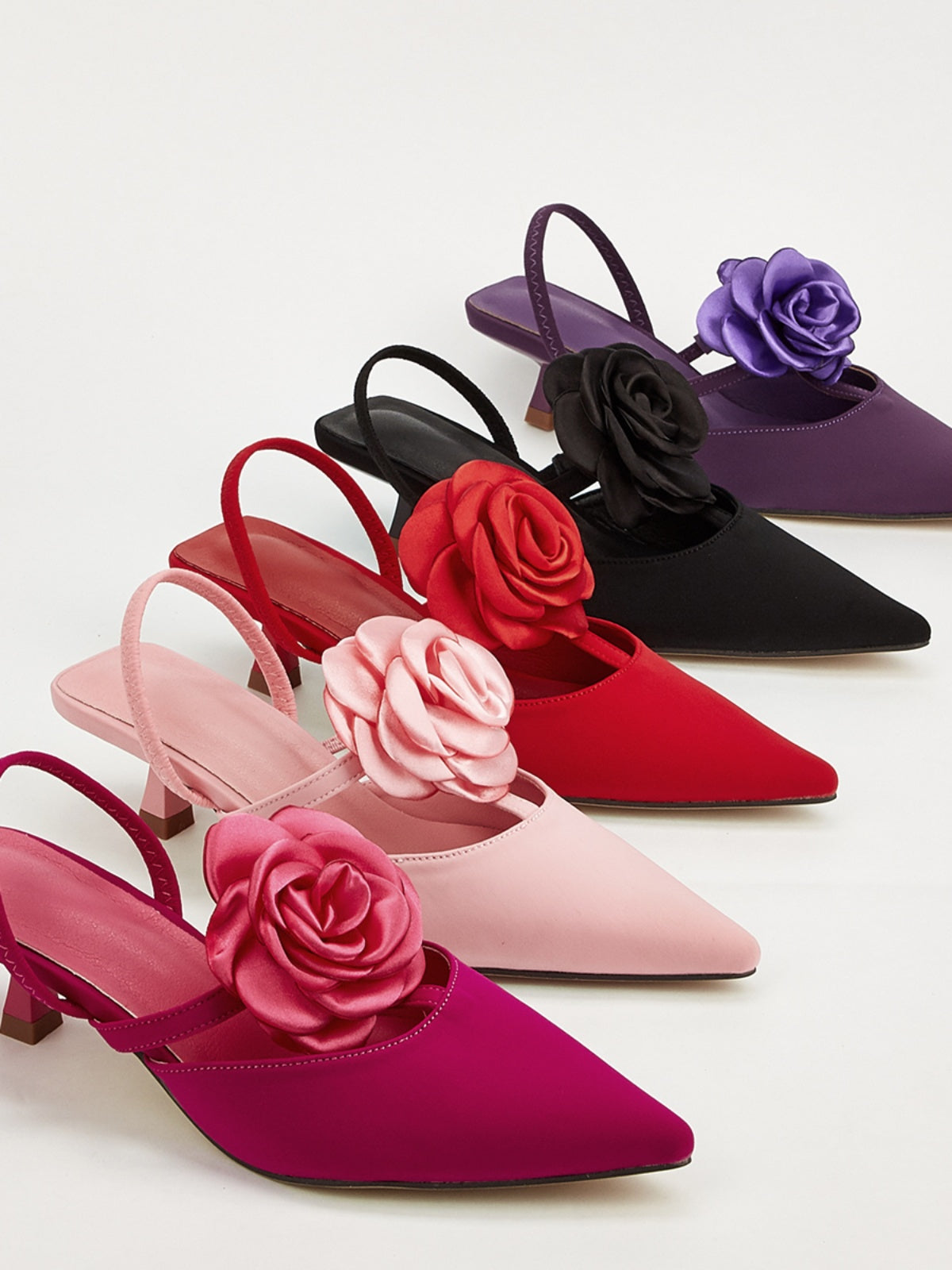 Navia Satin Stiletto Mules [CNGBZZW2]