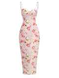 Neila Printed Strapless Maxi Dress [TB80OHRO]