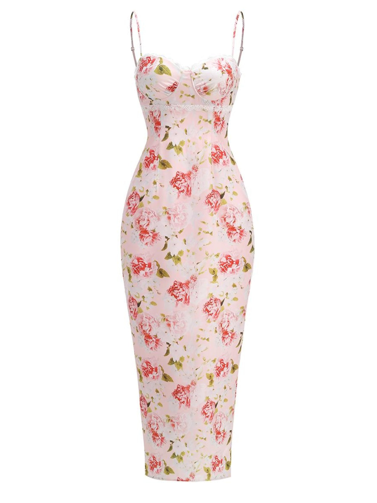 Neila Printed Strapless Maxi Dress [TB80OHRO]