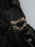 Niylah Pearl Velvet Maxi Dress [ZHS226YC]