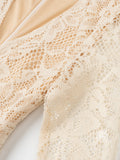 Ohana Lace Bodycon Dress [95HXR3EK]