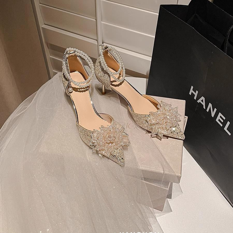 Peyton Glitter Pearl Pumps [G9LJAZLF]