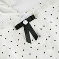 Quincy Bow Polka Dot Dress [W1GQ2HUK]