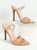 Rachael Apricot Stiletto Sandals [D7263R13]