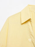 Rachael Oversized Button-Up Shirt [1SGBSF9H]