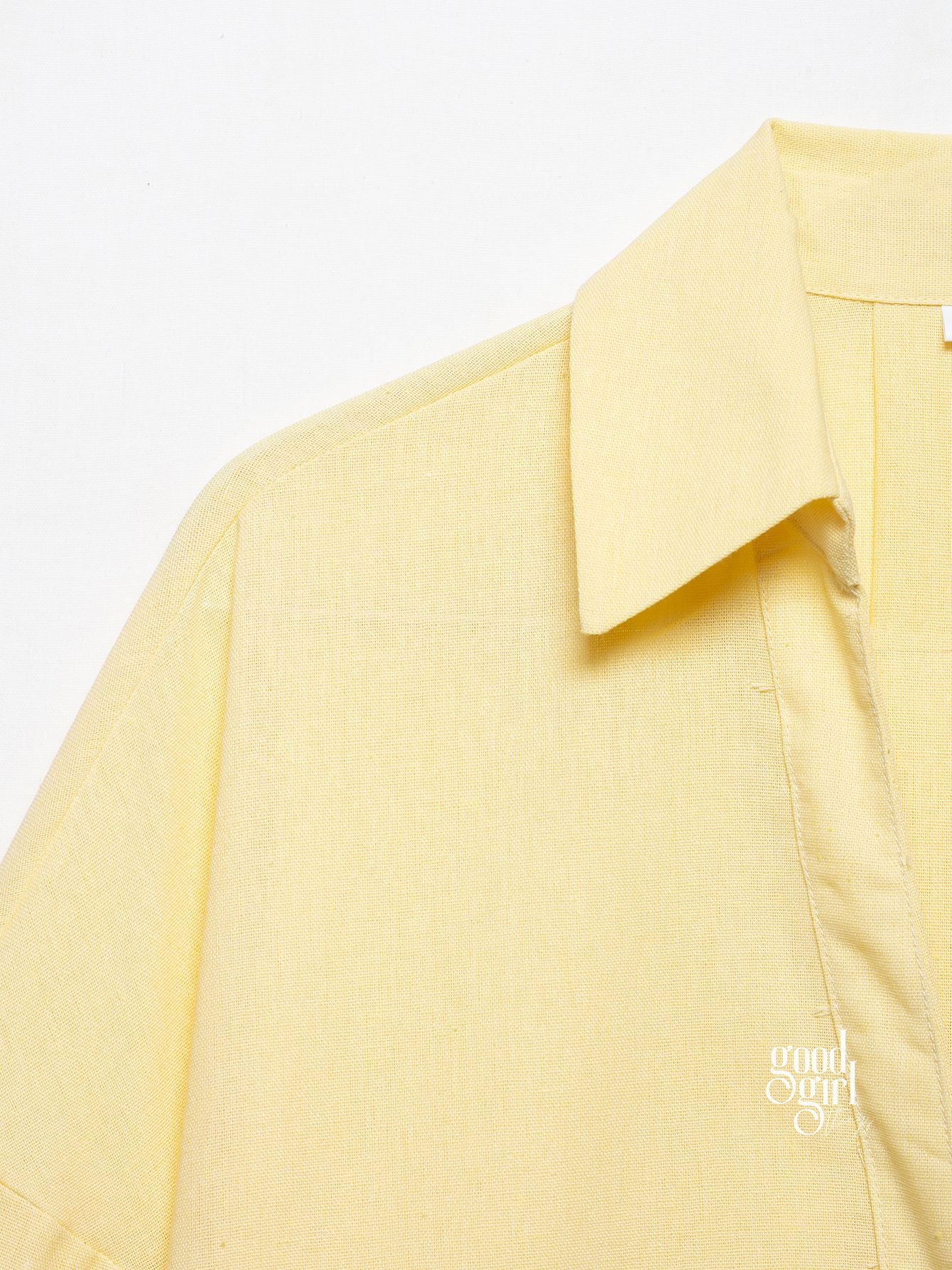 Rachael Oversized Button-Up Shirt [1SGBSF9H]
