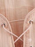 Renesmee Rose Tie-Front Blouse [AZVYVJZF]
