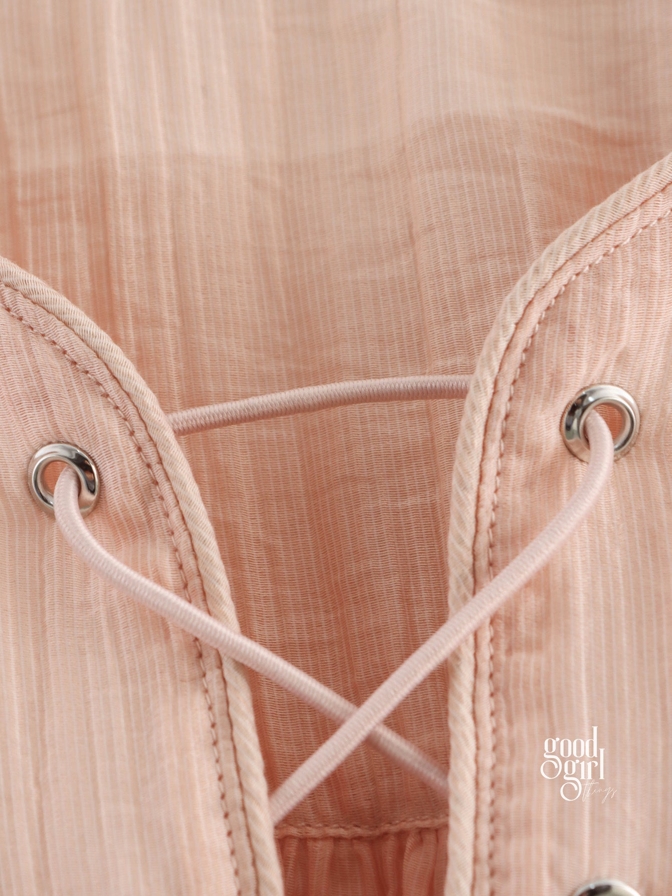 Renesmee Rose Tie-Front Blouse [AZVYVJZF]