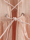 Renesmee Rose Tie-Front Blouse [ETNVS35B]