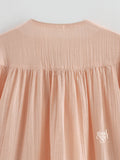 Renesmee Rose Tie-Front Blouse [16YVI26I]