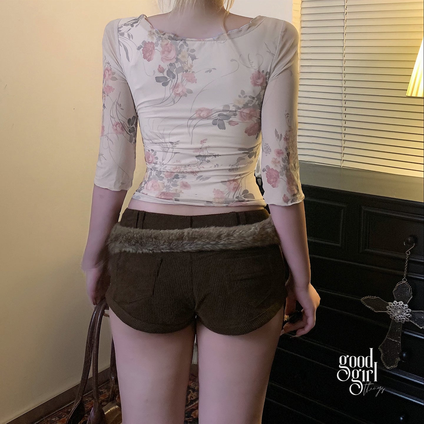 Riya Monet's Garden Mesh Top [FGX24NI5]