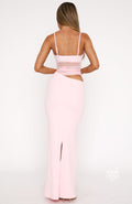 Good Girl Things Rosalee Mesh Cut-Out Maxi Dress