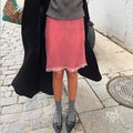 Rya Pink Sequin Midi Skirt [4F9IHWWI]