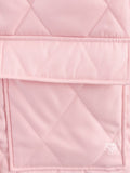 Ryder Pink Quilted Utility Jacket [HWIWPL86]