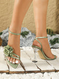 Samaria Stiletto Strap Sandals [S12SVTCA]