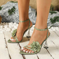 Samaria Stiletto Strap Sandals [NA5XPLAG]
