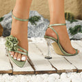 Samaria Stiletto Strap Sandals [8KVB4QSR]