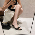 Satin Bow Pointed Toe Mules [ZAVJSNMG]