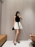 Satin Bow Pointed Toe Mules [R16RRZGI]