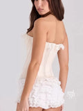 Scarlett Lace Bustier Short Set [7XFMQOLW]
