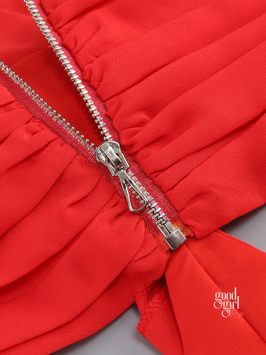 Shae Halter Cutout Midi Dress [5TPWND8D]