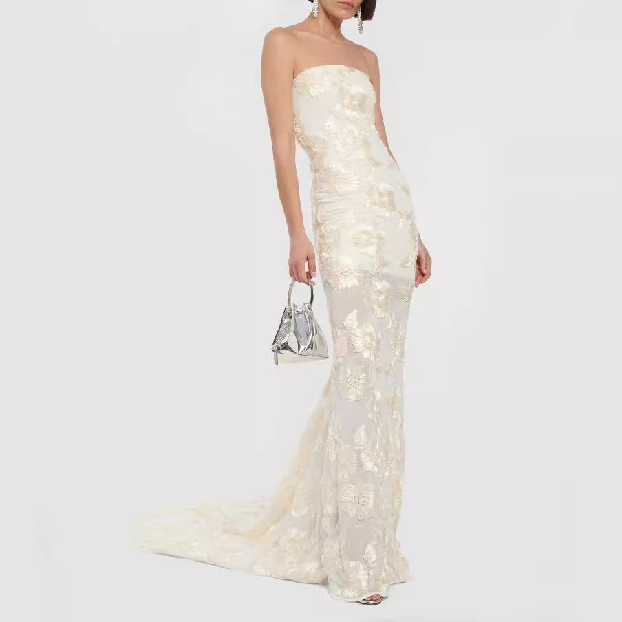 Skarlett Strapless Maxi Dress [EG3H8TOK]