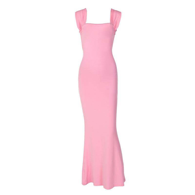 Story Backless Strappy Maxi Dress [N98AY6XY]