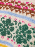 Terri Contrasting Jacquard Sweater [2L7BRX44]