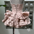 Tiered Halter Skirt Set [GNSB1H7F]