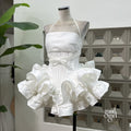 Tiered Halter Skirt Set [RI7WPXB0]