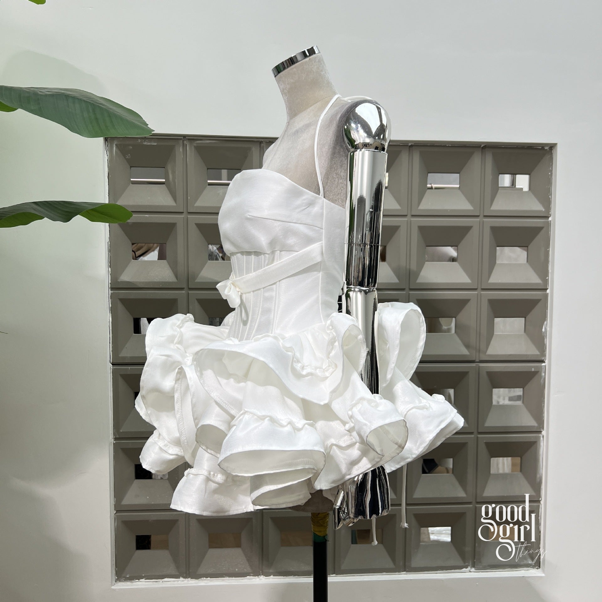 Tiered Halter Skirt Set [XAX66CJJ]