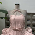 Tiered Halter Skirt Set [RC2N0AHB]