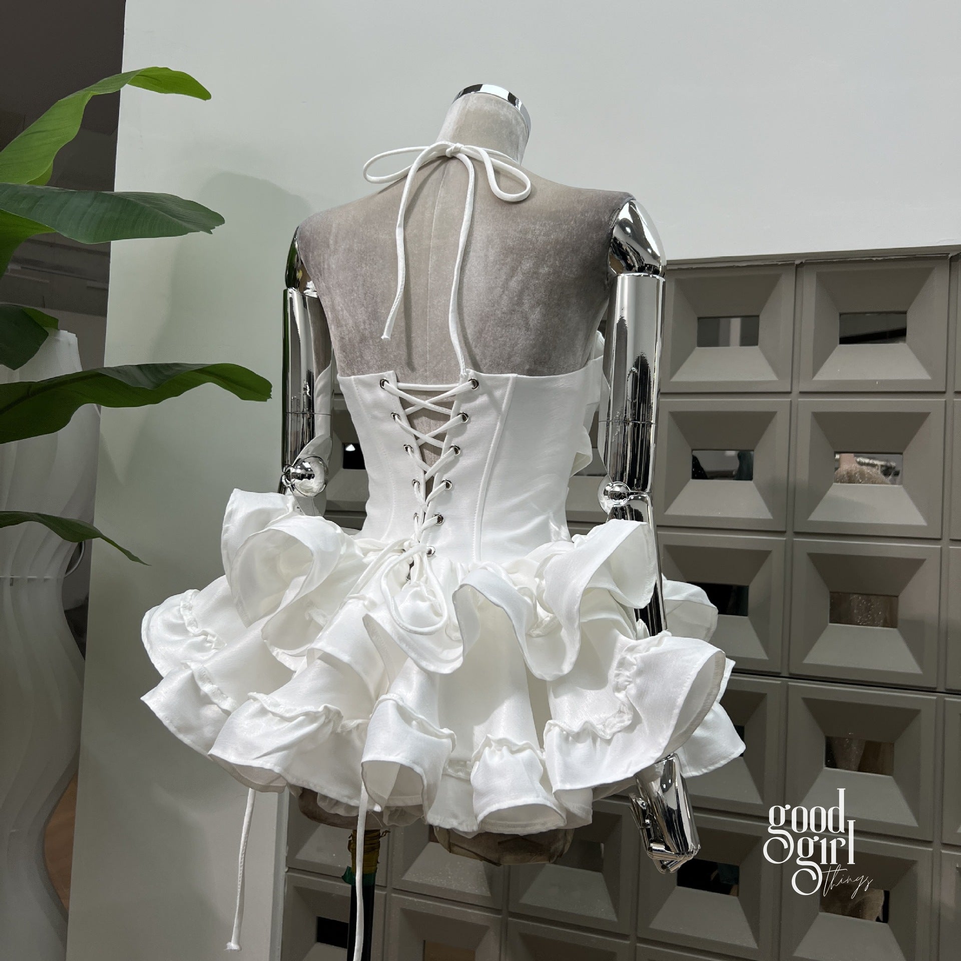 Tiered Halter Skirt Set [YMUAYJYX]