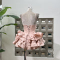 Tiered Halter Skirt Set [05ZQVNL9]
