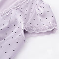 Vedika Polka Dot Puff Sleeve Midi Dress [S5OHR03V]