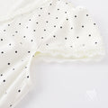 Vedika Polka Dot Puff Sleeve Midi Dress [OWXJERDS]