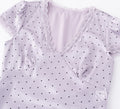 Vedika Polka Dot Puff Sleeve Midi Dress [U0GLXUE3]