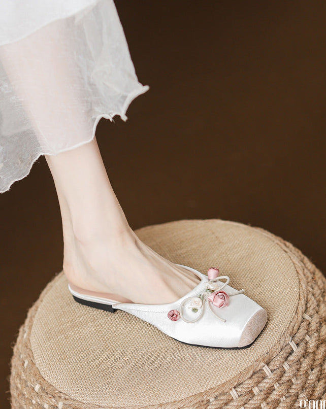 Vida Embellished Ballet Mules [9QJ8YVKA]